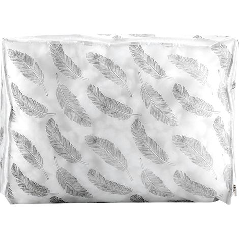 1 Sac de Rangement Pliable pour Vêtements Couverture Pliable Boîte Organisateur de Pulls Poche Voyage Bagage Lot de 1 (4) (1/5)