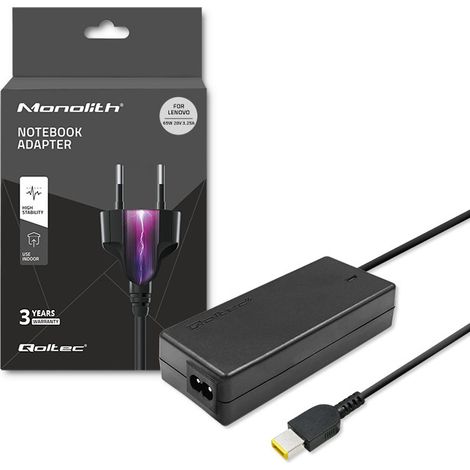 Qoltec Netzteil für Lenovo 20V 3,25A Slim-Stecker (1/5)