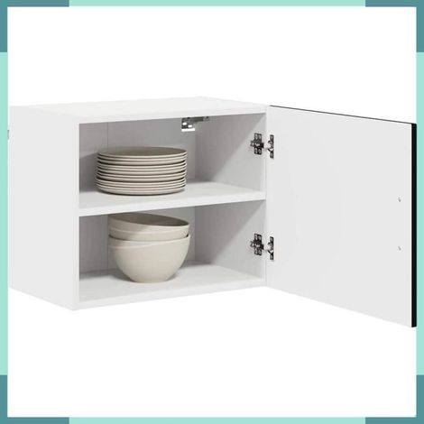 884536 Armoire de cuisine avec stockage Kalmar Noir 50 x 31 x 40 cm (1/5)