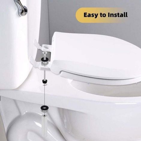 Boulons Pour Abattant De Toilette - Acier Inoxydable SUS 304 - Universel Pour WC Standard - Lot De 2 (1/4)