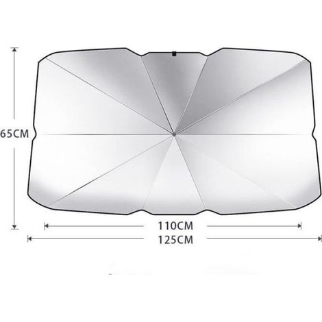 Pare-soleil pour voiture, pare-soleil, pare-soleil, pare-soleil,pare-soleil, pliable, protection UV et protection contre (1/4)