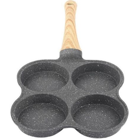 Poêle À Omelette - Revêtement Antiadhésif - Compatible Induction - Poignée Ergonomique - Diamètre 24 Cm - Unité
