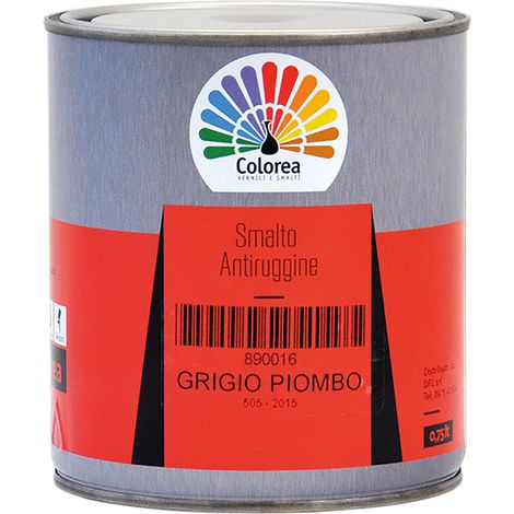 SMALTO ANTIRUGGINE 'COLOREA' Lt. 2,5 Bianco opaco