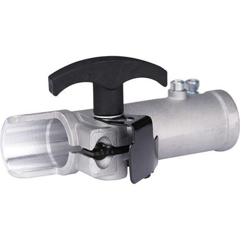 Hose clamp for brush cutter and lawnmower, heavy-duty iron adapter 9T 26/28 mm (26 mm) (1/5)