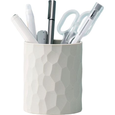 Portapenne in silicone idrorepellente, organizer da scrivania, adatto anche per pennelli da trucco e articoli di cancelleria per studenti. (1/5)