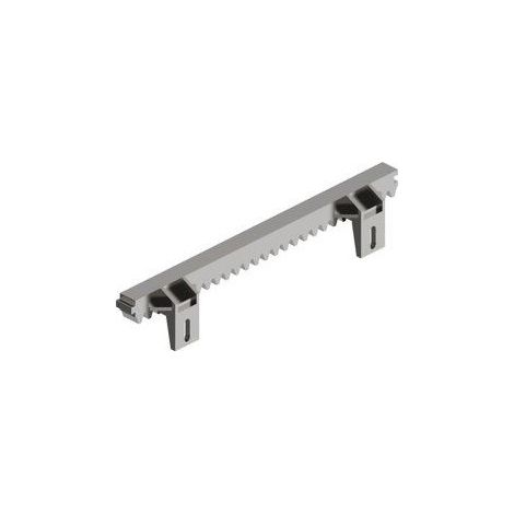 Binario di azionamento supplementare EZVIZ HG2 400 da 1 m in 3 sezioni, cremagliera integrata, metallo grigio (1/4)