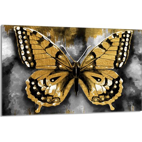 Glasschutzplatte für den Herd 80x52 Butterfly (1/5)