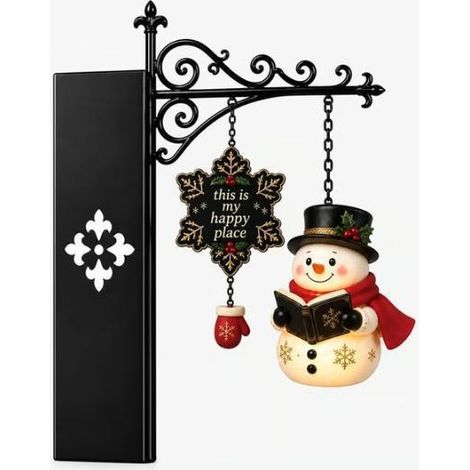 New hanging Christmas decorative shelf light for home, book corner, and night light - Style C -