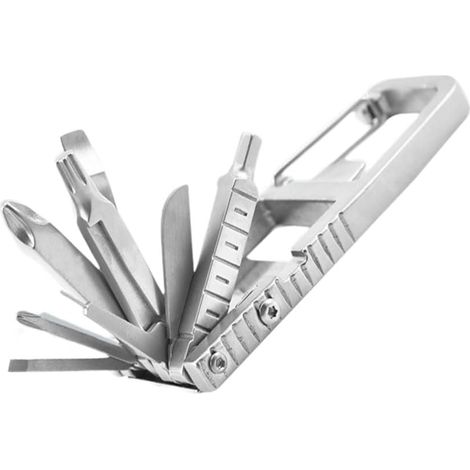 Outil multifonction vélo 13-en-1 inox tournevis décapsuleur (1/5)