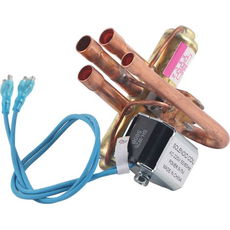 Clapet inverseur 4 voies pour climatisation, pièce de maintenance de réfrigération, accessoire 1P (1/5)