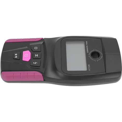 Détecteur de montants muraux avec écran LCD haute précision pour bois et métal, détection de câbles électriques et de canalisations. (1/5)