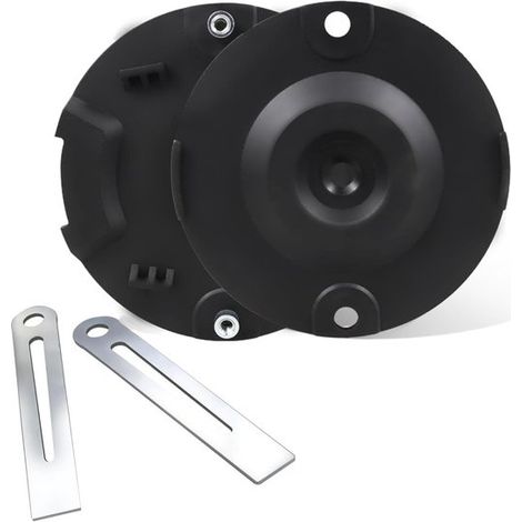 Cuchillas metálicas de repuesto – Aptas para cortacésped Einhell 18 LI, doble protección (1/5)
