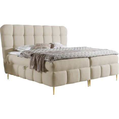 Cama continental Musica, Freya 210.03, Continental, Doble, 140x200, Tapiz, Somieres, 164x208x122cm