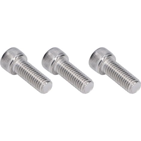 Lot de 20 vis à tête cylindrique creuse M12x1,75 DIN 912 en acier inoxydable A2-70 à filetage grossier (1/5)