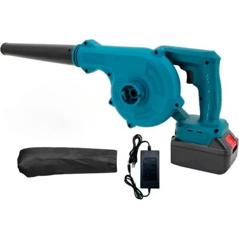 Sèche-cheveux électrique compact à usage industriel et domestique, aspiration et soufflage, léger, alimenté par batterie lithium 88 VF (10 batteries) Une batterie par charge Compatible UE 110-240 V (1/5)