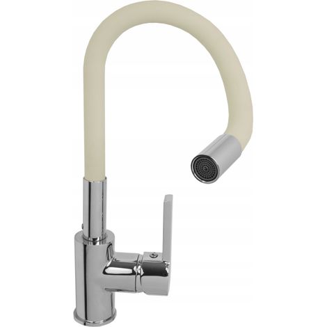 CUISINE BATTERIE ELASTIQUE Evier en granit beige (1/5)