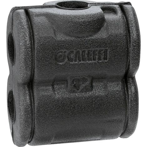 Coibentazione a guscio per valvole di zona a sfera motorizzate, 1/2"-3/4" Caleffi 645901  Nero