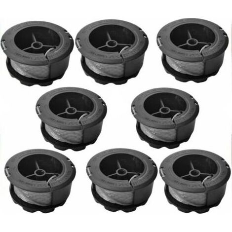 Spulen Rasentrimmerfaden, passend für Bosch UniversalGrassCut 18 18-26 18-260, Spulenproduktnummer F016800570 (Länge: 6 m, Durchmesser: 1,6 mm) (1/4)