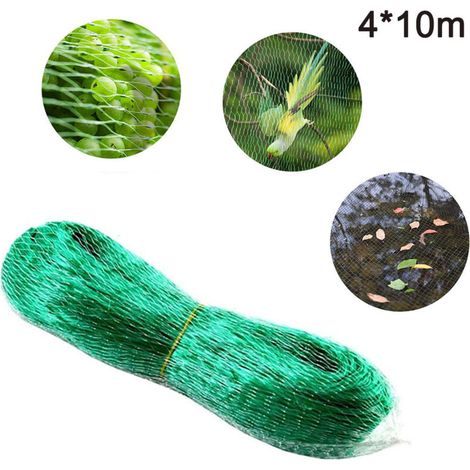 Bird netting for garden - 4 x 10 m Green (1 piece) (1/5)