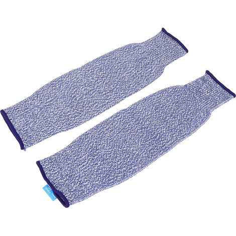 Manchons de protection anti-coupure 4 pièces, respirants et confortables, protège-bras de sécurité pour bras fins et épais (1/5)