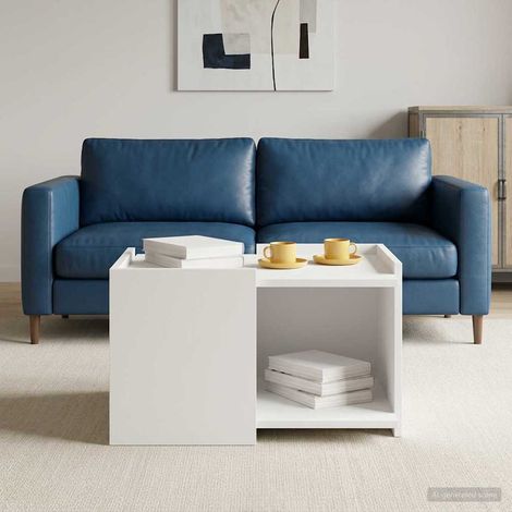 Mesa de Café 50,5 x 50 x 33 cm Madera de Ingeniería