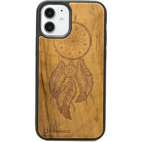 iPhone 12 Hülle aus Holz, Mini-Traumfänger, Imbuia (1/3)