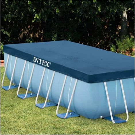 YMYNY - Telo Di Copertura Rettangolare In Polietilene Piscina Ultraframe 400x200cm 28037 - (1/4)