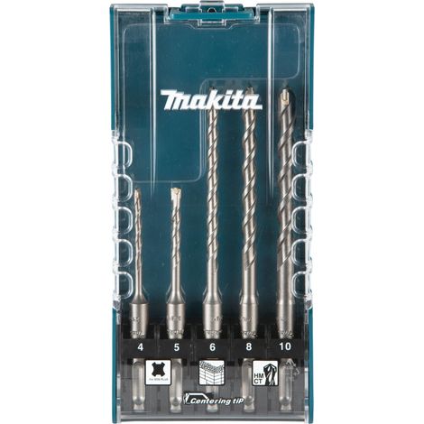 Set punte SDS Plus makita 5 pezzi 4 10 mm