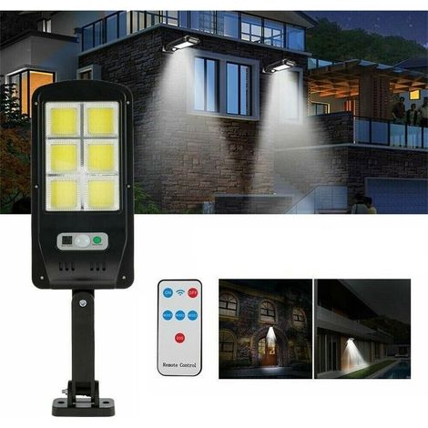 Lumiere De Route Panneau Solaire Photovoltaïque Capteur 120 Led Cob 5195 (1/4)