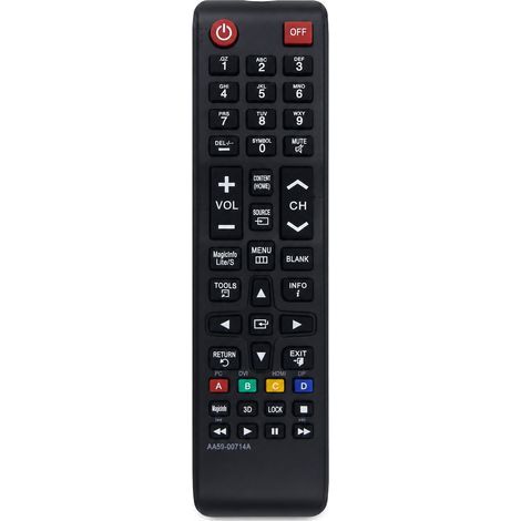 Mando a distancia de TV compatible con Samsung AA59-00714A (1/5)