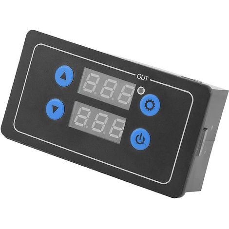Module relais temporisé à cycle réglable YF-4 avec affichage numérique, carte de temporisation, 12 V CC