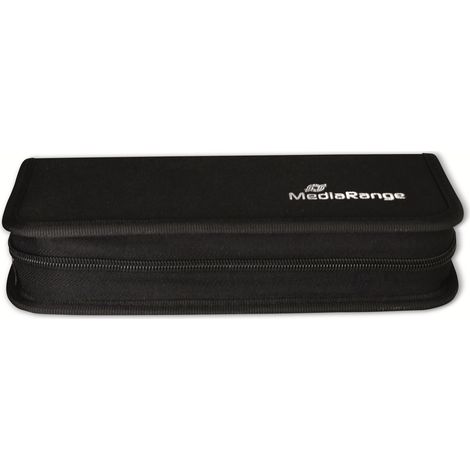 MEDIARANGE Pochette d'archivage pour 10 clés USB et 5 cartes SD