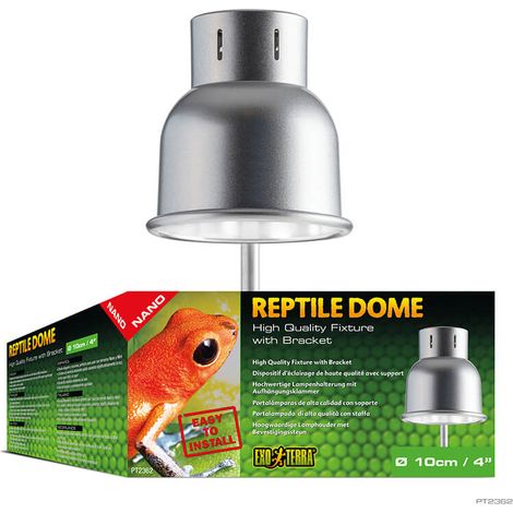 Portalámparas con Soporte Exo Terra Reptile Dome Nano (1/3)