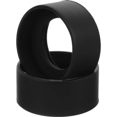 Lot de 2 Caches Oculaires en Caoutchouc pour Microscope 32-35mm Protection des Yeux Facile à Utiliser Design Professionnel pour Observation D'échantillons (1/5)