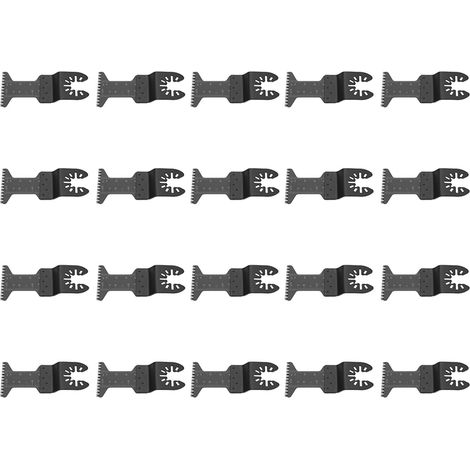 20 Stück 44 mm oszillierende Langzahn-Multifunktionssägeblätter für Bosch, Dremel und Fein (1/5)