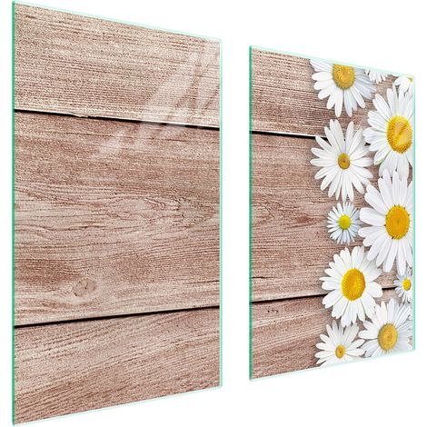PLACA PROTECTORA DE VIDRIO PARA COCINA 65x52 MADERA (1/5)