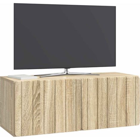 Maison Exclusive - Wandmontierter TV-Schrank Sonoma-Eiche 78,5 x