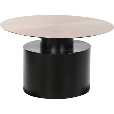 dkd-home-decor Tavolo da Giardino Pieghevole noir doré (1/4)