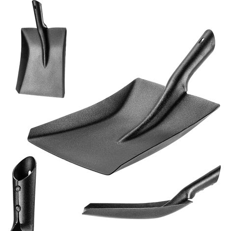 KADAX Gartenspaten ohne Griff, Schwarz 41.5x24 cm (1/5)