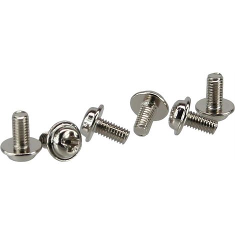 Viti inline 77788 nichelate metriche M3 x 6,3 mm 50 pz
