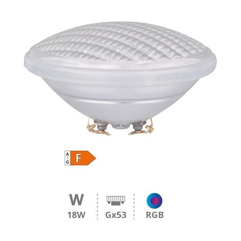 Bombilla de led piscina 18W G53 RGB GSC 0704746