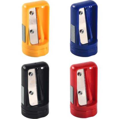 Holzspitzer für präzises Arbeiten 4er Set farbenfroher Spitzer (1/5)
