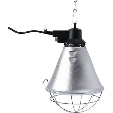 [JAMAIS UTILISÉ] Lampe chauffante pour poulaillers avec protection infrarouge (avec câble de 2,5 m) (1/4)