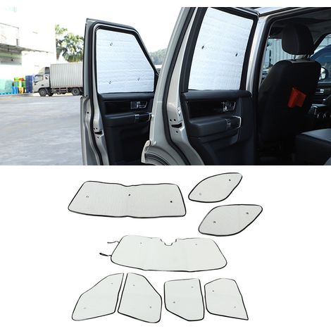 Set mit 8 kompletten Sonnenschutzblenden für die Fenster des Land Rover Discovery L462 ab 2017 (OC08653) (1/5)