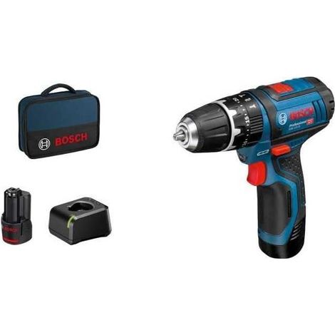 Trapano Avvitatore Percuss. 2 Batt. Litio 12 V Mand. 10 mm (gsb 12V15) 2 (1/5)