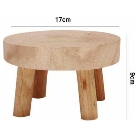 Nazalus-Vente chaude-Support pour plantes en bois. Vase de fleurs. Base. tabouret. à l'intérieur. à l'étranger. jardin. présentoir de plantes succulentes économiser de l'espace (1/4)