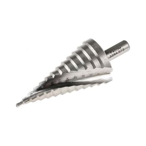 Foret étagé Facom 4mm 39mm, HSS ( Prix pour 1 ) (1/6)