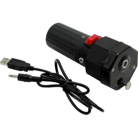 Moteur de barbecue, moteur rotatif USB 3-3,5 tr/min (1/4)