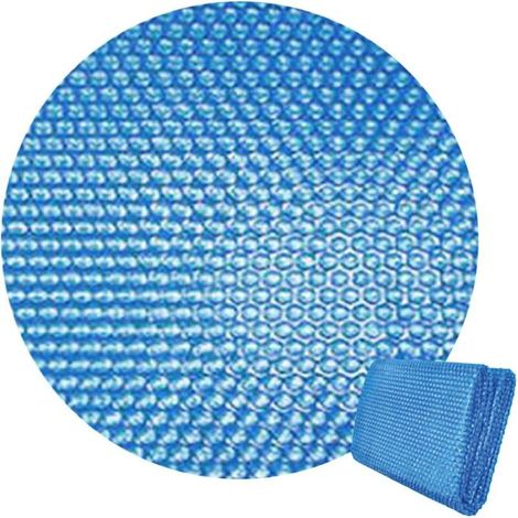 Bâche de protection ronde pour piscine en polyéthylène, 180 x 180 cm, matériau authentique résistant aux déchirures, couche résistante aux UV et aux intempéries pour cour, extérieur, (1/5)