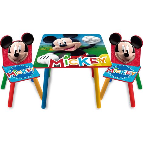 Ensemble Table 2 chaises Disney Mickey (1/2)